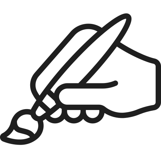 artist art brush icon