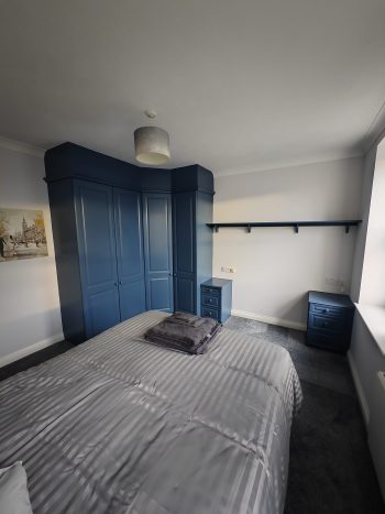 After Regal Touch Professional Decorating repainting of wardrobes furniture cleaned room in Weston-super-Mare Bristol